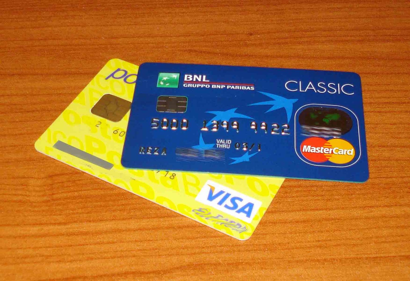 carte bancaire